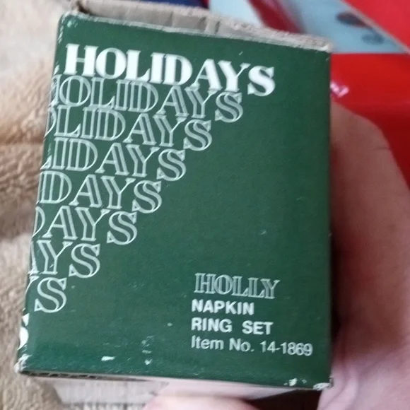 Vintage Bone China Napkin Rings - Picture 3 of 10